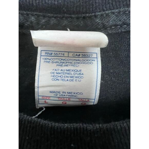 Jimi Hendrix 2005 Tennessee River Vintage Short Sleeve Black T-Shirt Size Large - Picture 4 of 7